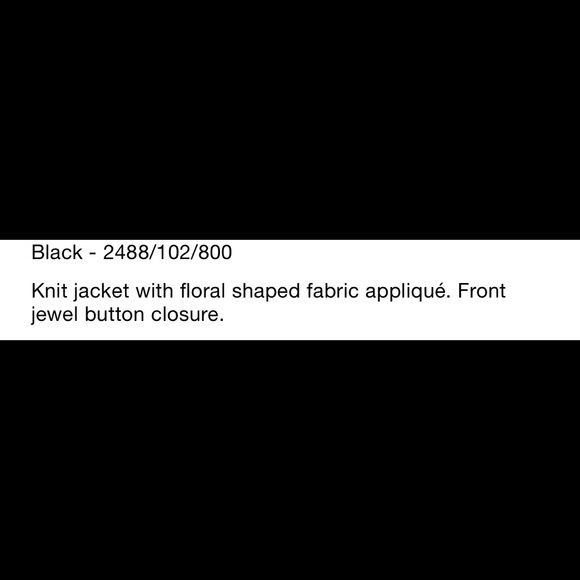 ZARA NWT TEXTURED FLORAL APPLIQUÉ JACKET 🌸 - Picture 6 of 7